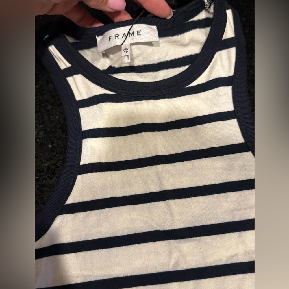 FRAME
Striped Racerback Tank Top - Picture 10 of 10